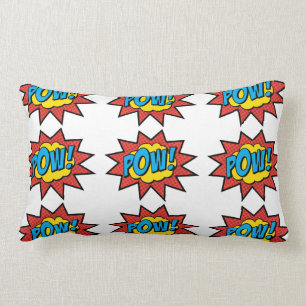 Pow! Pop Art Pillow! Lumbar Cushion