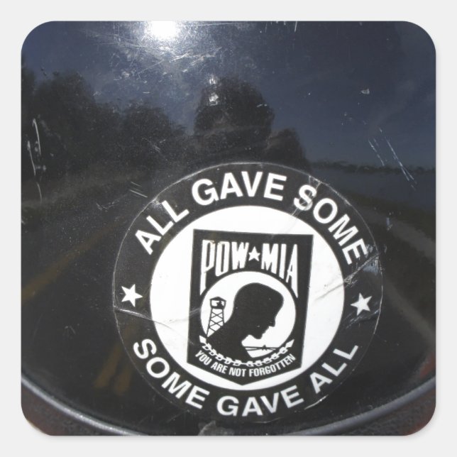 POW SQUARE STICKER (Front)