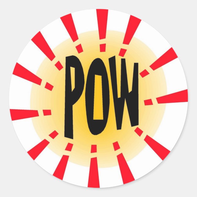 Pow - Sticker (Front)