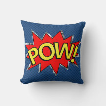 POW! - Superhero Comic Book Bubble - Custom BG