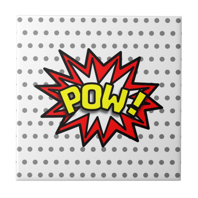 POW! TILE (Front)