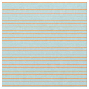 Powder Blue and Brown Coloured Striped Pattern Fabric