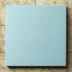 Powder Blue #b0e0e6 Soft Calm Modern Tile