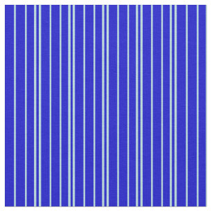 Powder Blue & Blue Stripes Pattern Fabric