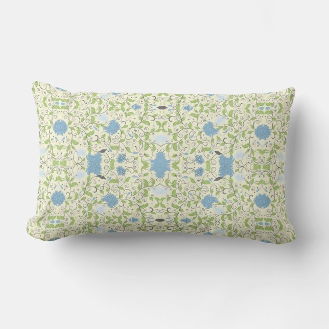 Powder Blue Lumbar Cushion (Front)