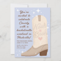 Powder Blue Nash Bash Cowgirl Boot Bachelorette