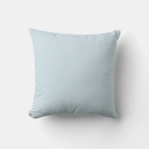 Powder blue pillow solid colour
