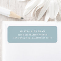 Powder Blue | Simple Elegant Text