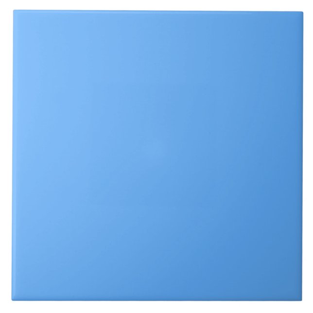 Powder Blue, Soft Azure | #61B0FF Tile (Front)