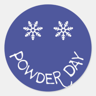 Powder Day Sticker