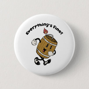 Powder Keg 6 Cm Round Badge