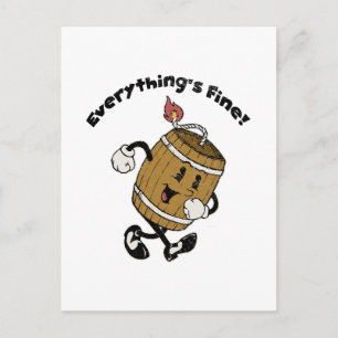 Powder Keg Postcard