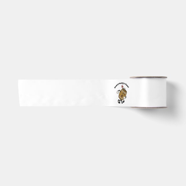 Powder Keg Satin Ribbon (Front)
