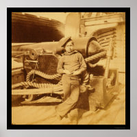 Powder Monkey on the USS Pawnee 1862