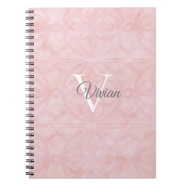 Powder Pink Notebook (Front)