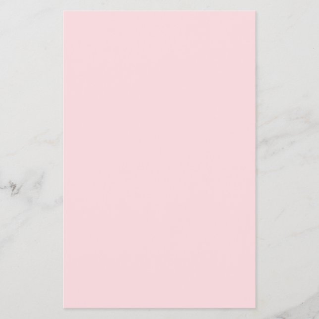 Powder Pink Solid Colour Flyer (Front)