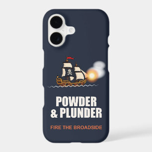 Powder & Plunder Pirate Ship Phone Case