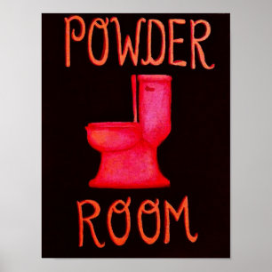 Powder Room Poster