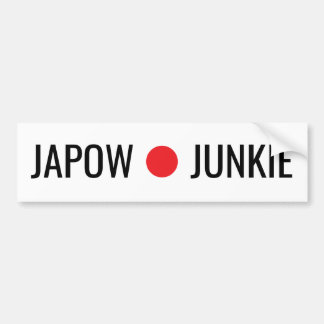 Powder snow addict Sticker