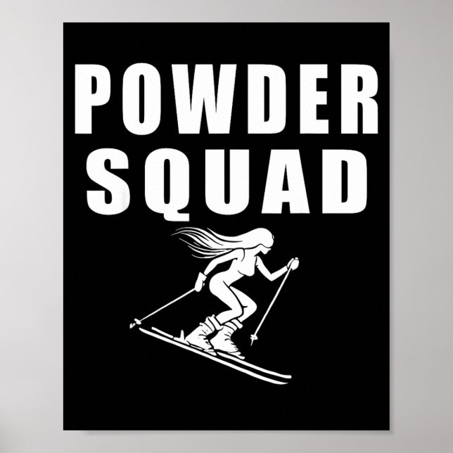 Powder squad  poster (Front)