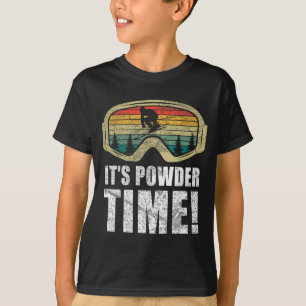 Powder time funny skiing snow freestyle winter top