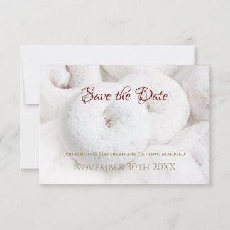 Powdered Sugar Doughnut Wedding