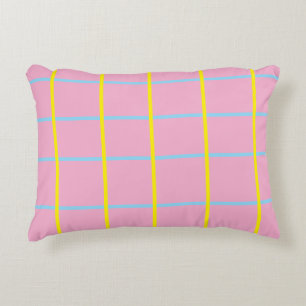 PowderPink Blue Silver Pillowcases Decorative Cushion