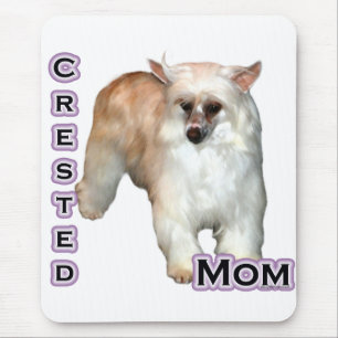 Powderpuff Crested Mum 4 Mouse Pad