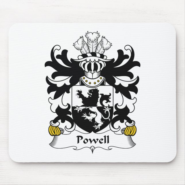 Powell Family Crest Mouse Pad (Front)