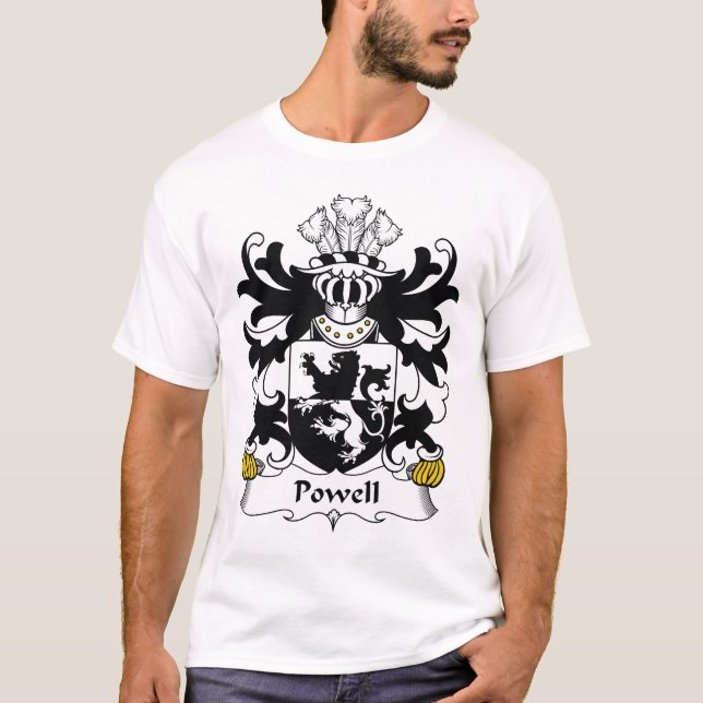 Powell Family Crest T-Shirt (Front)