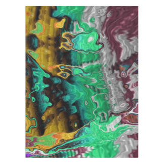 Power abstract 621B Tablecloth