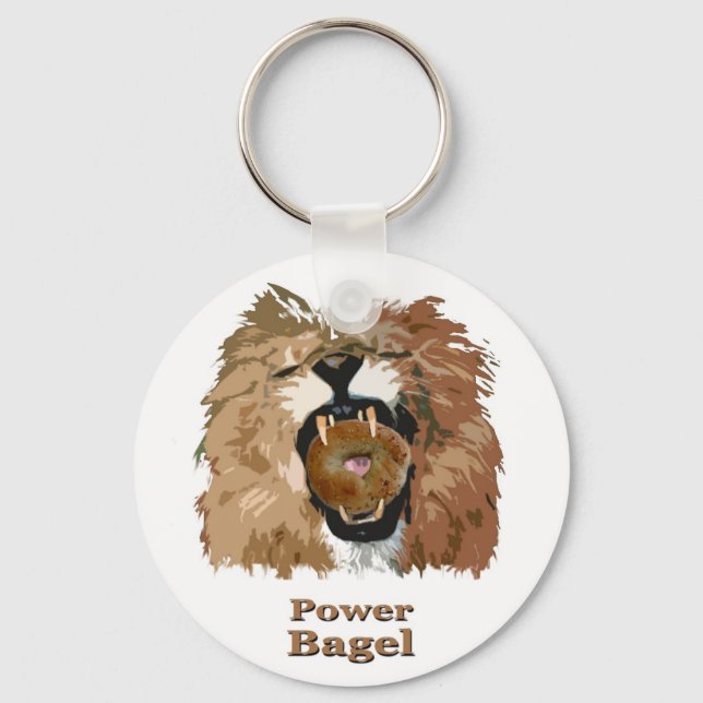 Power Bagel Key Ring (Front)