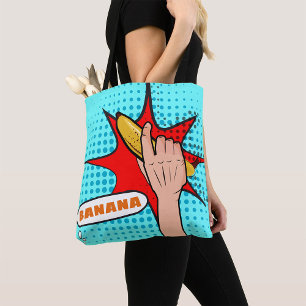 Power Banana Tote Bag