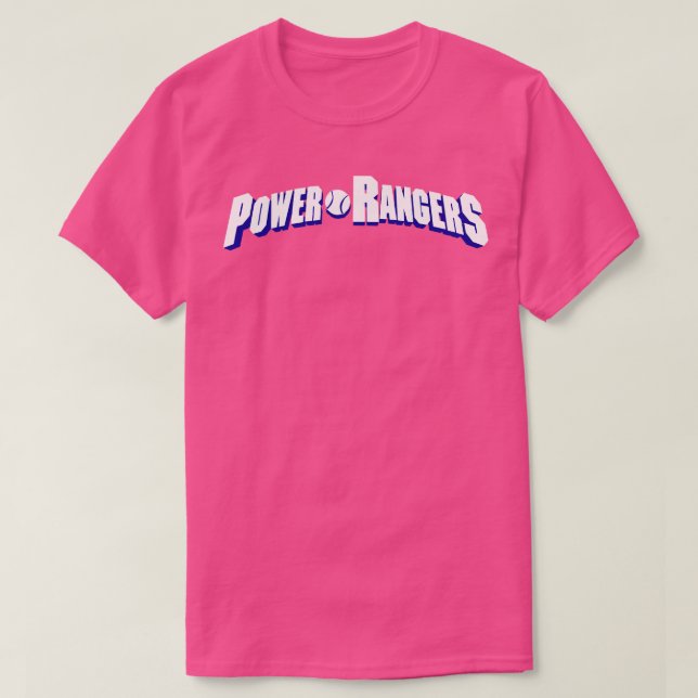 Power Baseball Rangers T-Shirt (Design Front)