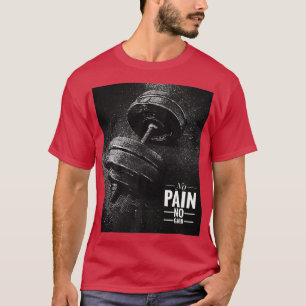 Power Bodybuilding Strength Training Fitness Motiv T-Shirt