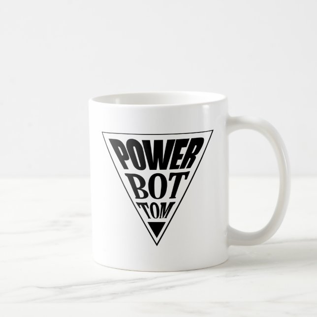 POWER BOTTOM PRIDE COFFEE MUG (Right)