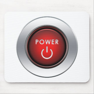 Power Button Mouse Pad