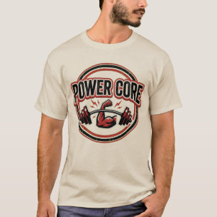 Power Core Gym Logo Tee