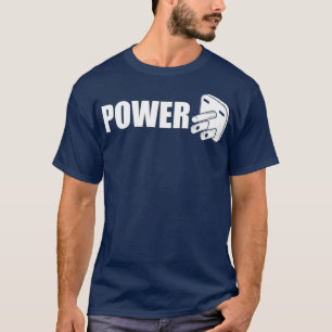 Power Couple - Gay Holiday Couples Design T-Shirt