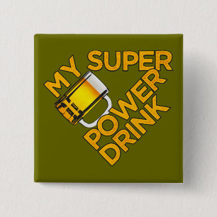 Power Drink custom button