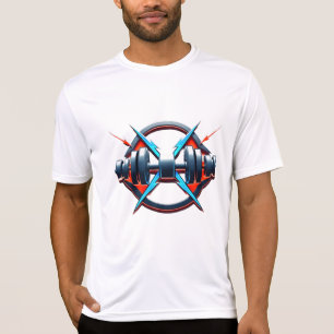 Power Dumbbell - Feel Strong Design T-Shirt