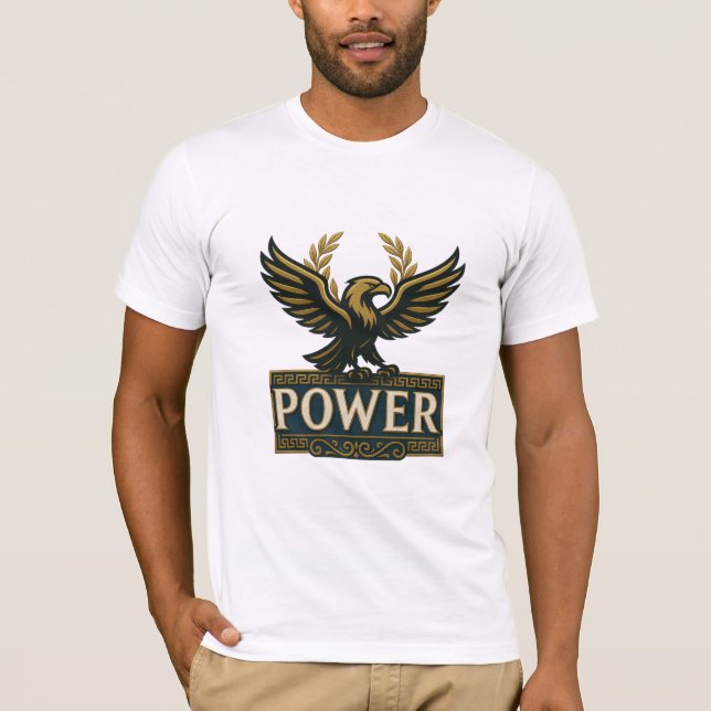 power eagle T-Shirt (Front)