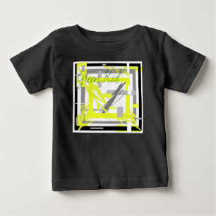 Power Energy Abstract Art Baby T-Shirt
