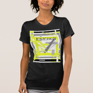 Power Energy Abstract Art T-Shirt