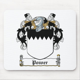 Power Family Crest Mouse Pad