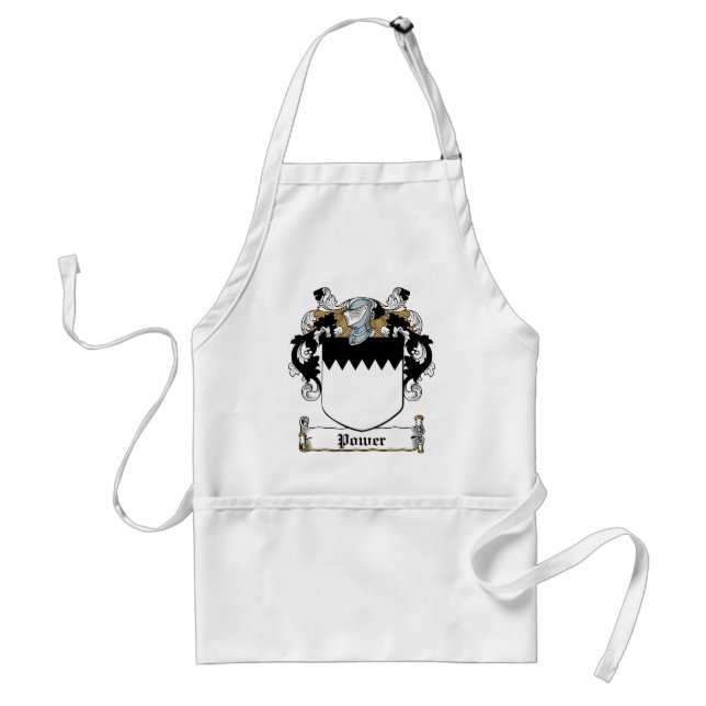 Power Family Crest Standard Apron (Front)