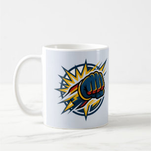 Power Fist Lightning Emblem Hero Mug