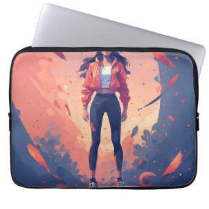 POWER GIRL LAPTOP SLEEVE