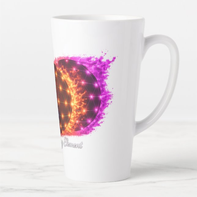Power in Every Element Mug – Fire Water Energy Geo (Right)