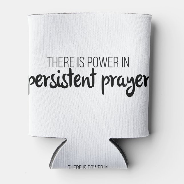 Power in Persistent Prayer Gospel Graphics Jesus Can Cooler (Front)
